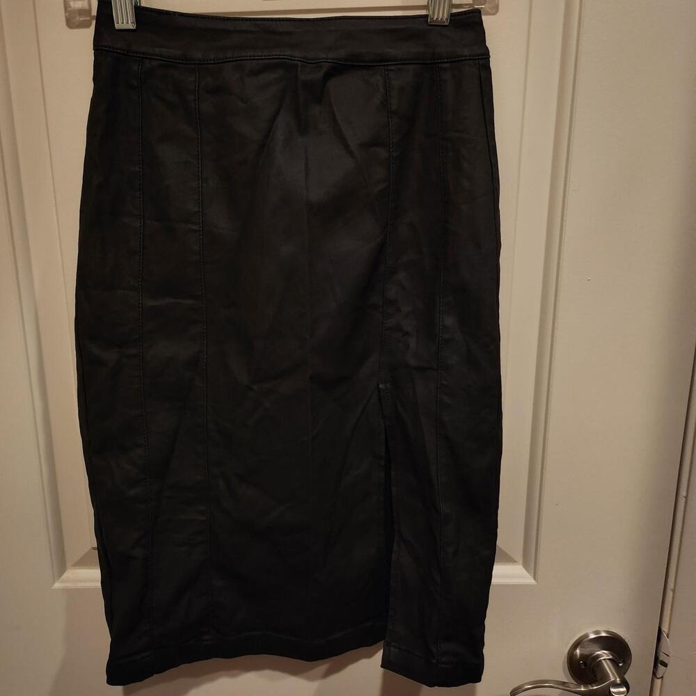 24 inch 2feet long black pleather